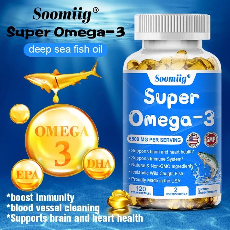 Soomiig omega 3 kapsule, pakovane od 120 kapsula