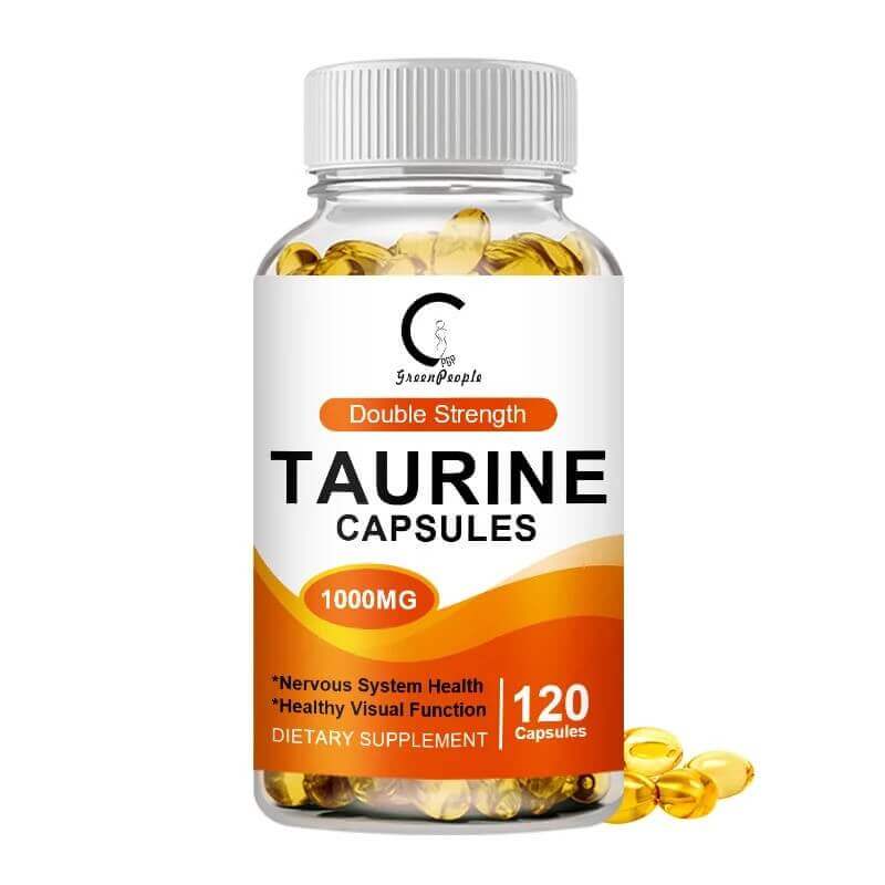 Taurin kapsule 1000 mg, Green people, pakovanje od 120 kapsula.